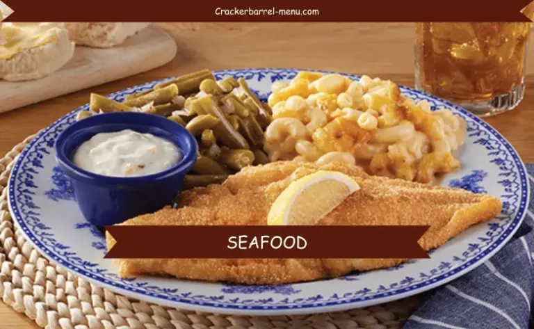 cracker barrel seafood menu