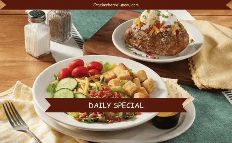 cracker barrel daily special menu