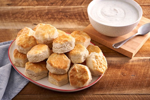 Signature Homemade Biscuits and Sawmill Gravy