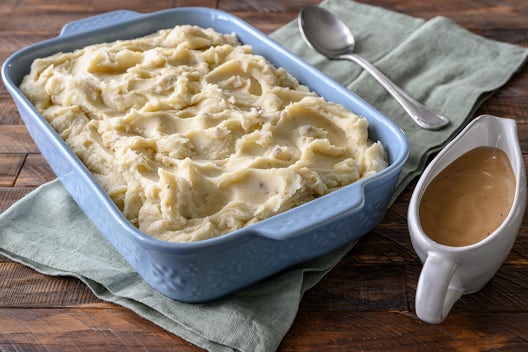 Mashed Potatoes with Gravy