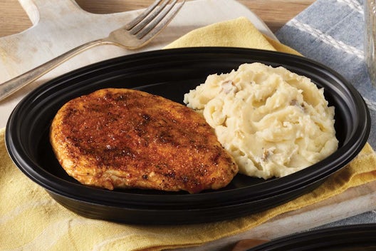 SMOKY SOUTHERN GRILLED CHICKEN & MASHED POTATOES