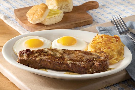 New York Strip Steak n' Eggs